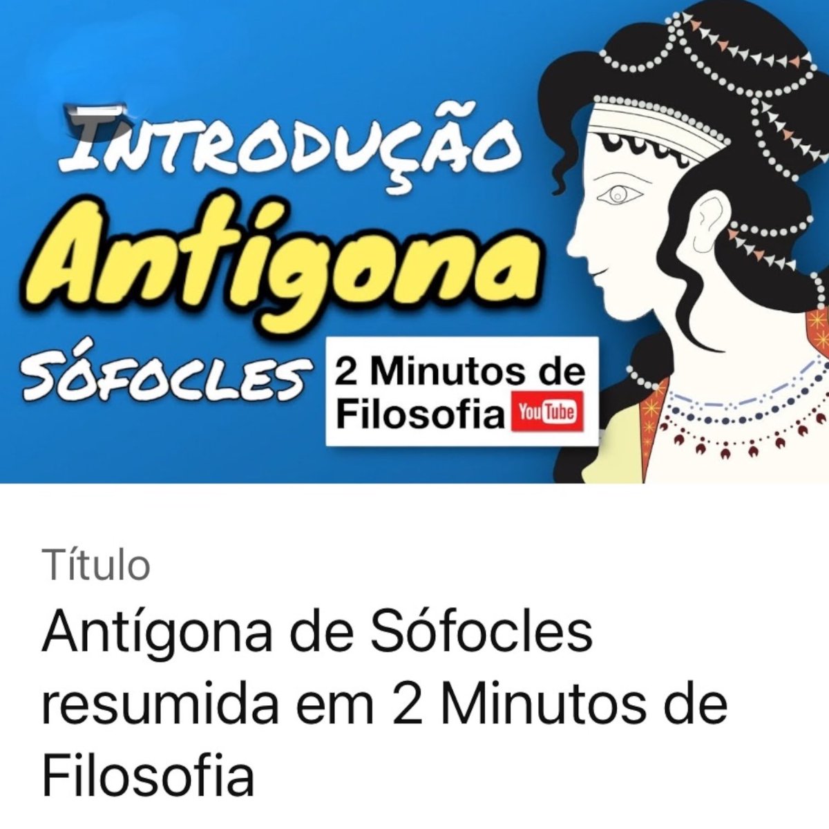 🎭⚖️ Antígona, de Sófocles, revela o conflito eterno entre lei injusta e consciência moral. 📜🏛️ Um clássico essencial para compreender o Direito Natural.
👇 Você quer adquirir Antígona?
amzn.to/4qNbQO9