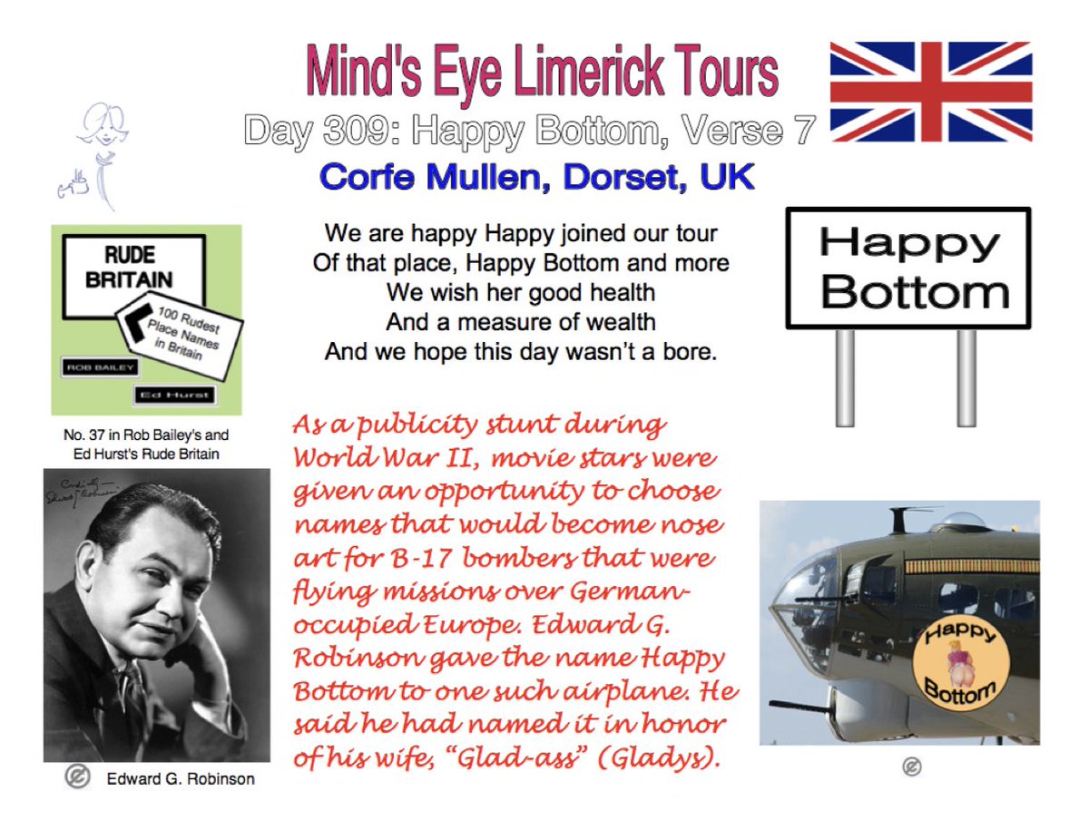 tom_mindseye's tweet photo. #Limerick #humor #HappyBottom #Dorset #CorfeMullen #MidsummerNightsDream #EdwardGRobinson https://t.co/BHx2YmzA28 https://t.co/qYFkTBZ19B