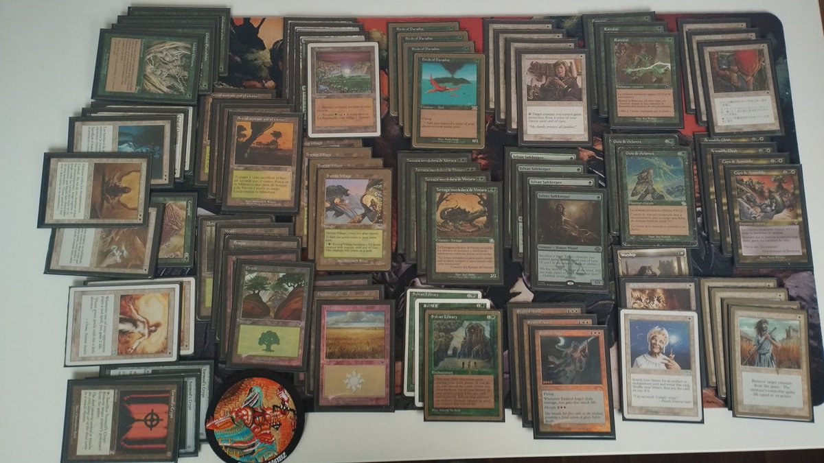 Esta baraja tan bonita se coló en el TOP8 del sábado: