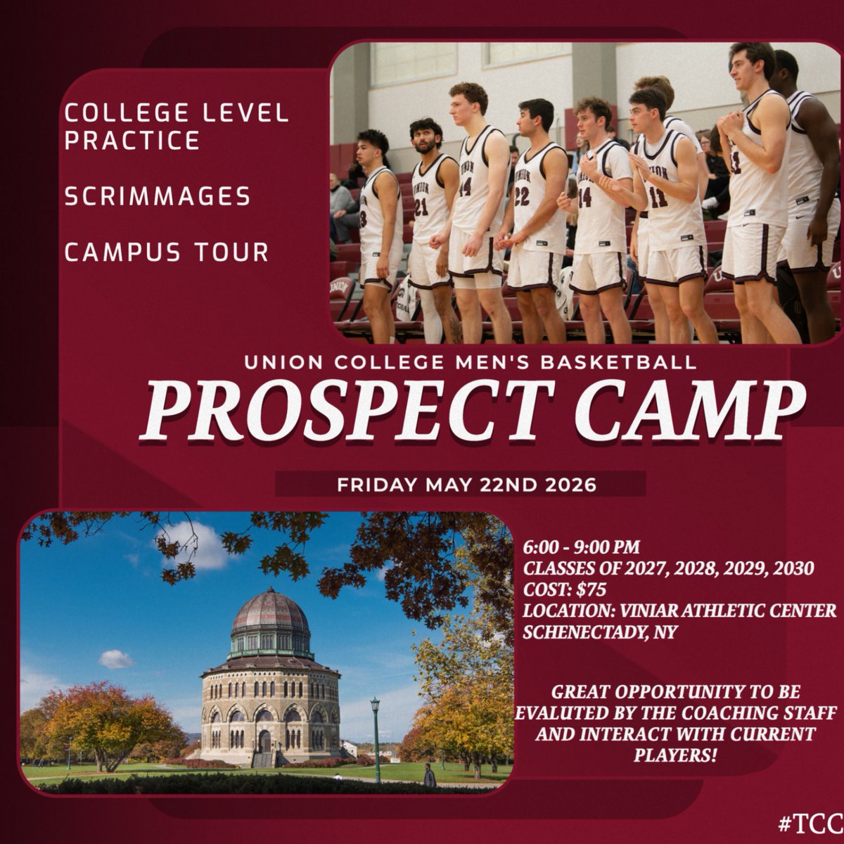 Union College Men's Basketball tweet media