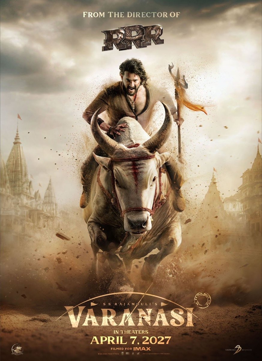 ViswaCM1's tweet photo. The WORLD will witness the GLOBETROTTER RAGE 🌍🦁

7•4•2027 #Varanasi 🔱

Date Locked. Destiny Sealed. 💥

@urstrulyMahesh @ssrajamouli @VaranasiMovie https://t.co/PEd3LyYTGU