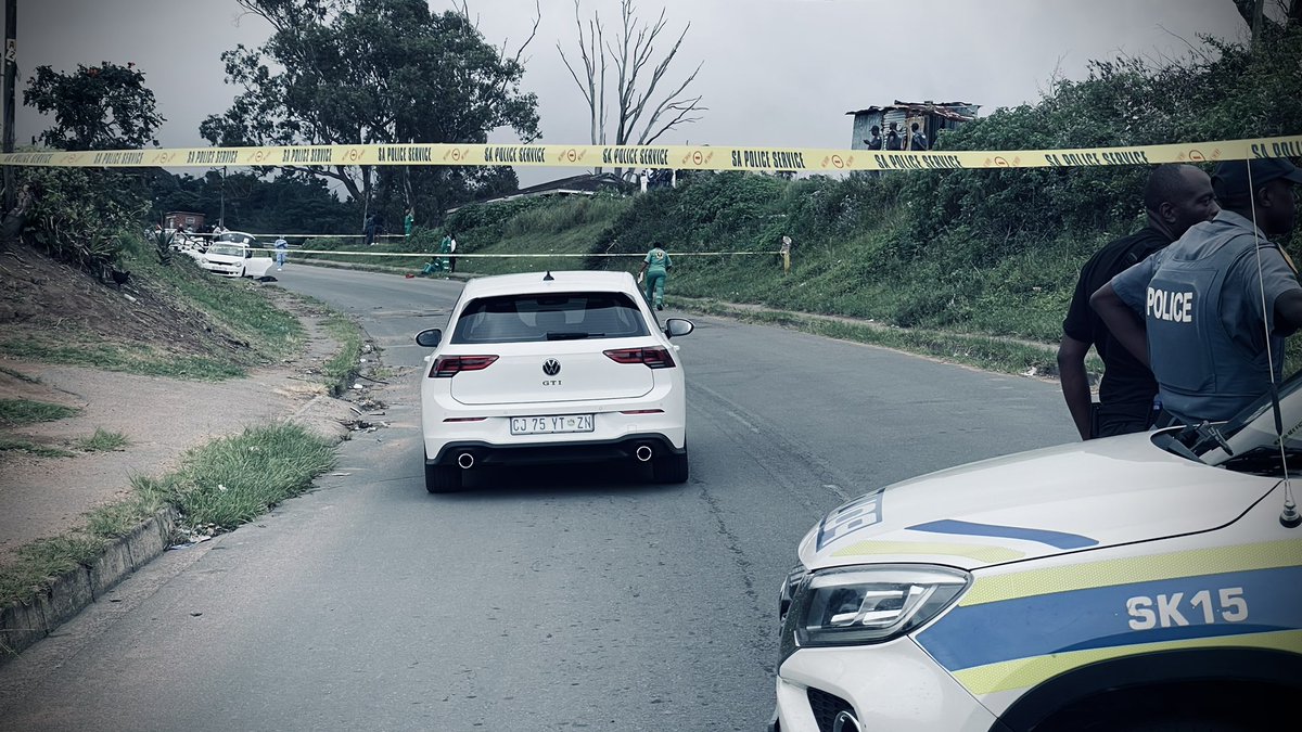 DasenThathiah's tweet image. F1: Tuesday - Hijacking and kidnapping a woman at gunpoint in Umbumbulu. 

F2: Thursday - Dying with two other accomplices in a gunfight with KZN police in Adams Mission.