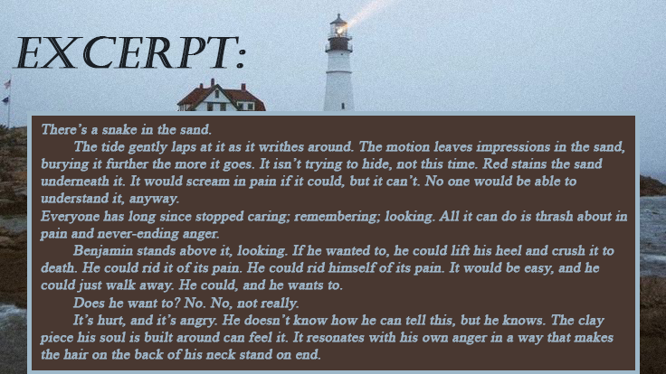 alexweissbooks's tweet image. An #agentsguide to THE SNAKE THAT DEVOURED GULLITSUR BAY 🌊

My Urban Fantasy novel features Benjamin, a young, trans journalist, who discovers the Leviathan, a monster as old as the world itself, is terrorizing his hometown of Gullitsur Bay. 

#questpit #litagents #amquerying