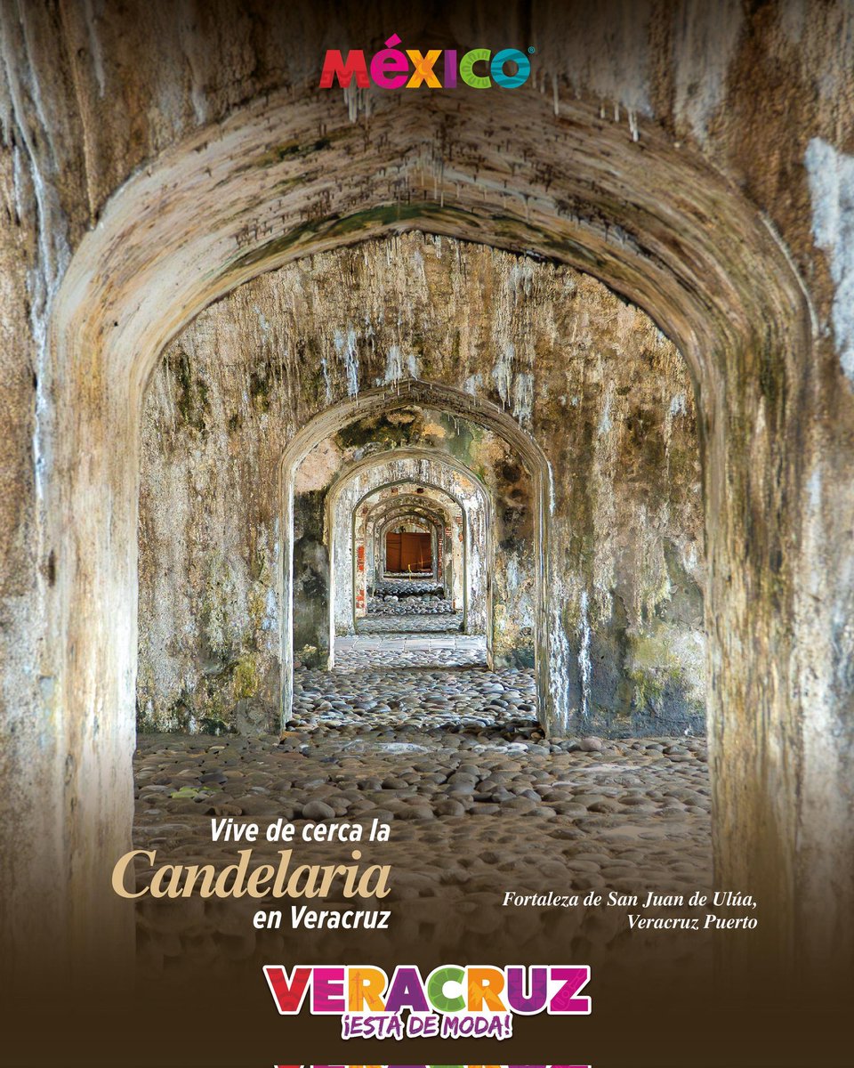 VeracruzTurismo's tweet image. 🦋La Candelaria se vive… 🦋 y Veracruz se recorre

Historia, arquitectura y tradición se encuentran en la Fortaleza de San Juan de Ulúa, un imperdible para complementar tu visita y seguir celebrando lo que nos hace únicos. 🌊

Así se disfruta Veracruz, con orgullo y corazón. 🏰