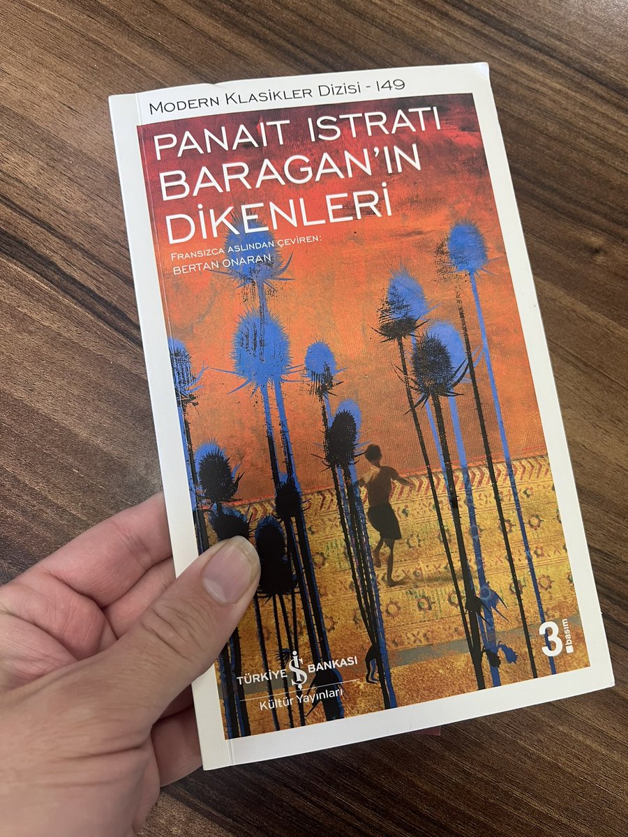 baweristan's tweet photo. Bu dünyaya çile çekmeye geldik biz; yaşam dediğin budur zaten…!

Baragan’ nın Dikenleri / Panait İstrati

#benimokumam #okuduğumkita #okudumbitti https://t.co/69jQITXifD