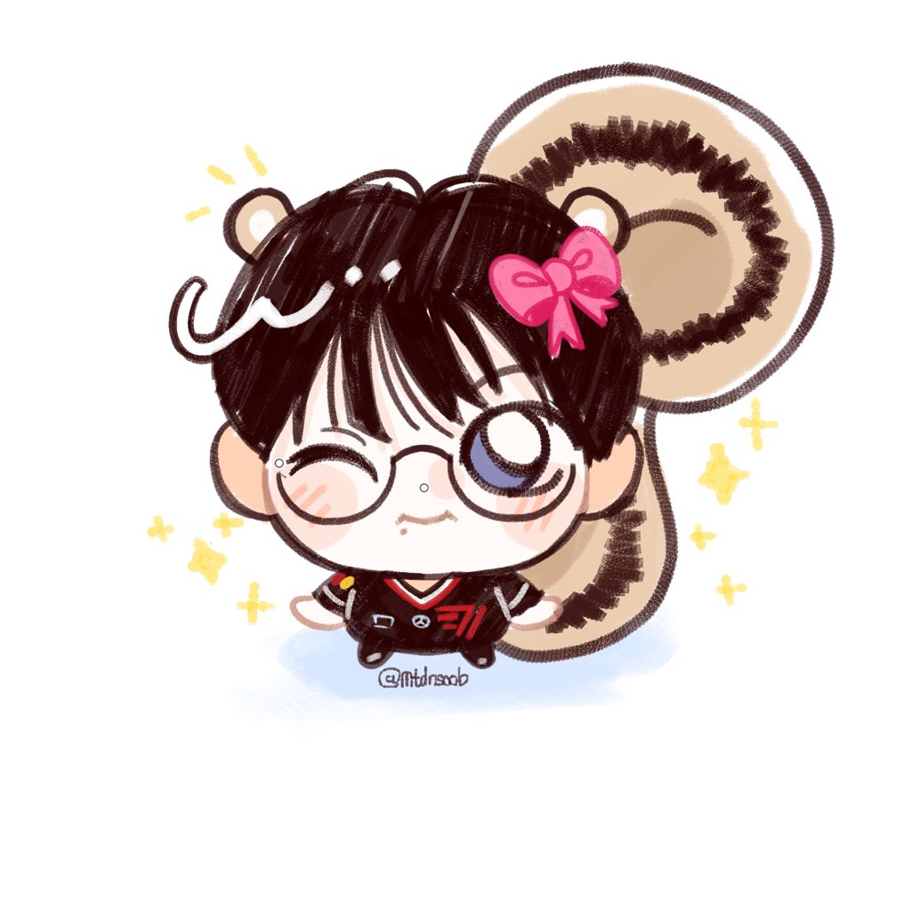 curtiam_'s tweet photo. 🐿️🎀 #Doran https://t.co/zIqhG6SBnl