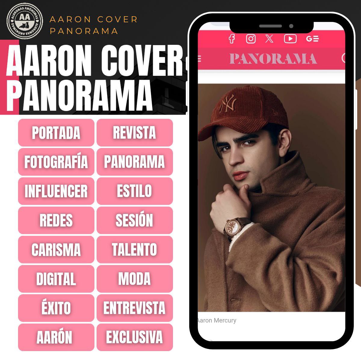 🔔 | SEGUNDA TABLA 

— AARON COVER PANORAMA ⭐️