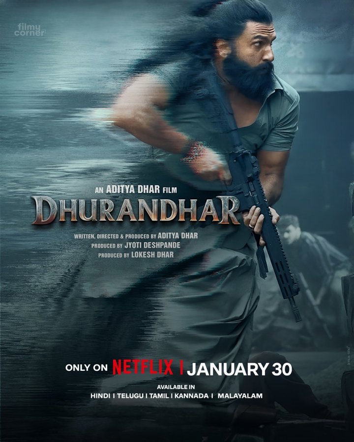 updates_ott's tweet image. #Dhurandhar on Netflix on 30th Jan 
#DhurandharOnNetflix #OTTUpdates