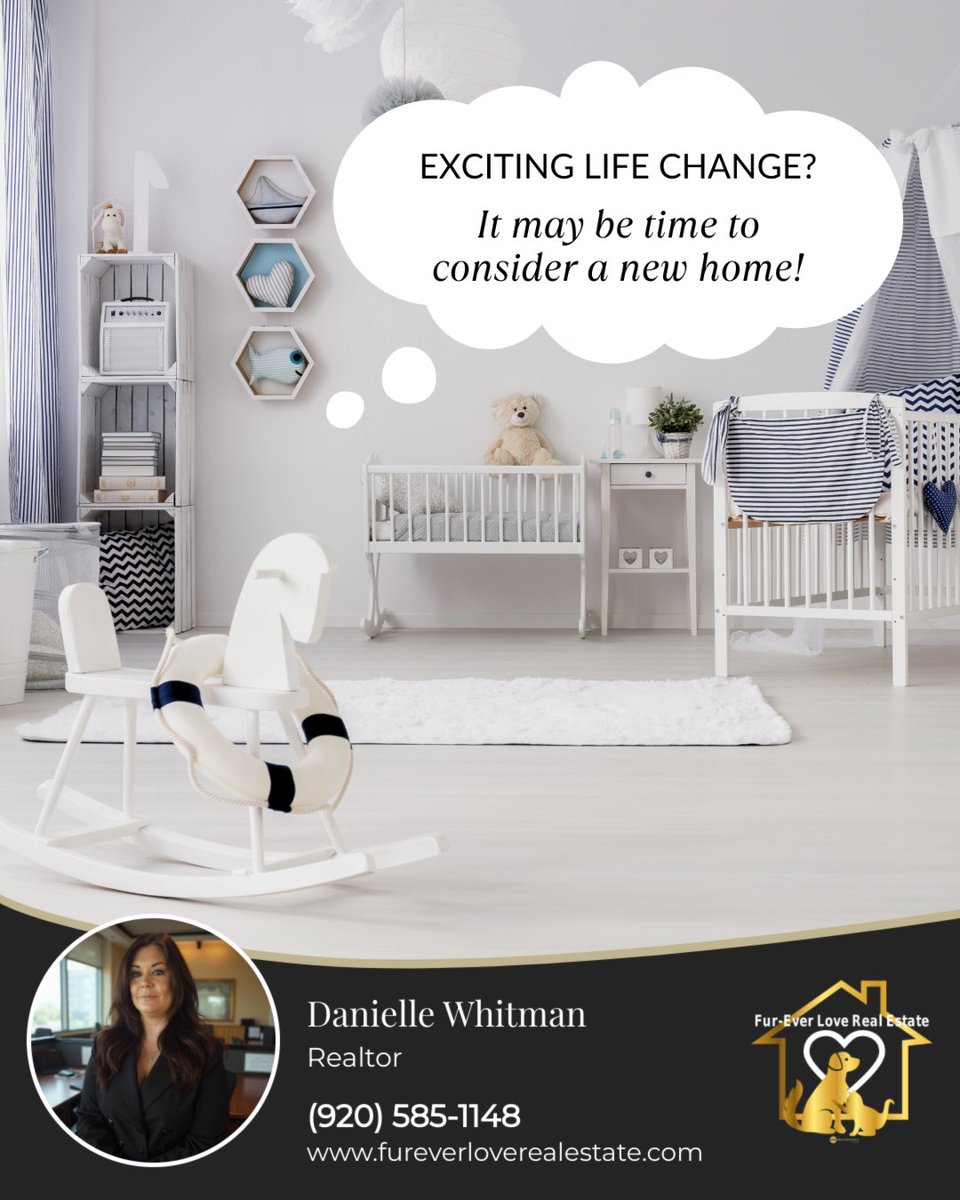 FurEverLoveRE's tweet image. Are you a growing family? Your home might not fit like it used to.

If your space feels cramped or your needs are changing, it might be time to explore new options. 🏡 Send me a DM today, and let’s find a home that grows with your family!

#familyhome #upsizing