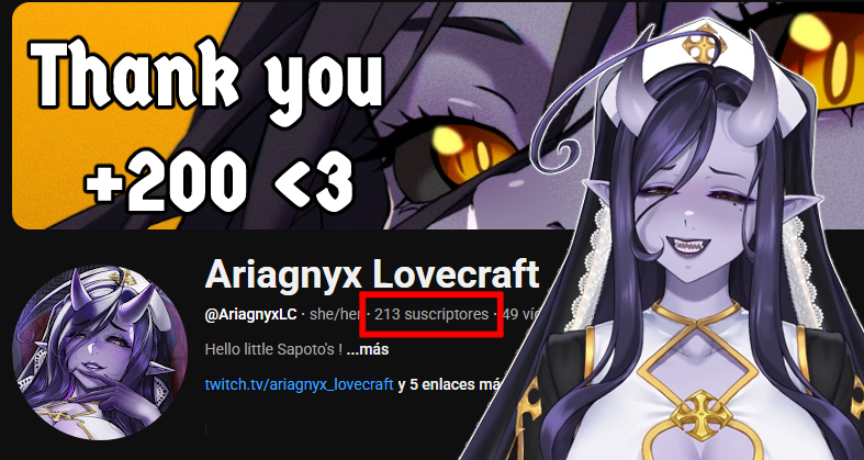 Ariagnyx Lovecraft 🛐💜 Shoggoth VTuber tweet media