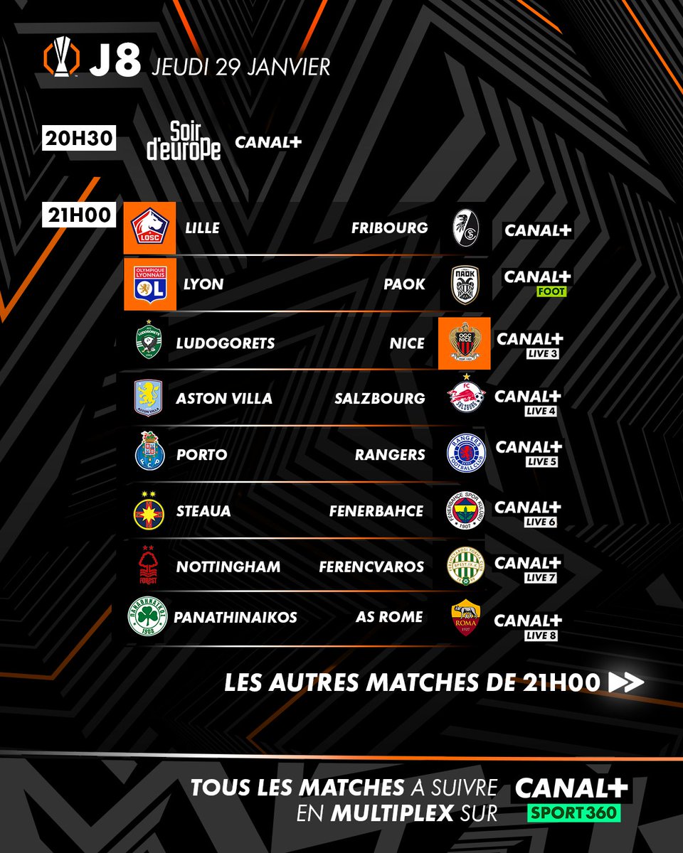 CANAL+ Foot tweet media