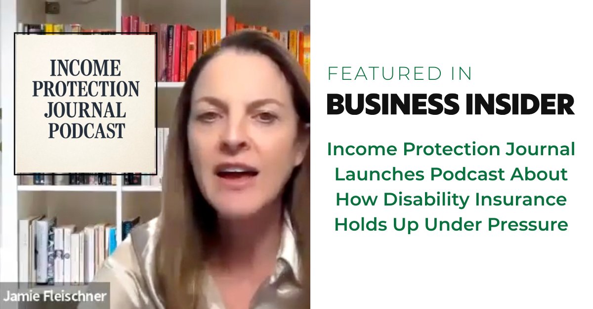 If your income stops coming in, does disability insurance really pay? That’s the big question we ask the experts on the Income Protection Journal Podcast.

Grateful to Business Insider for highlighting our new show

Learn more: markets.businessinsider.com/news/stocks/in…

Host: Jamie Fleischner,