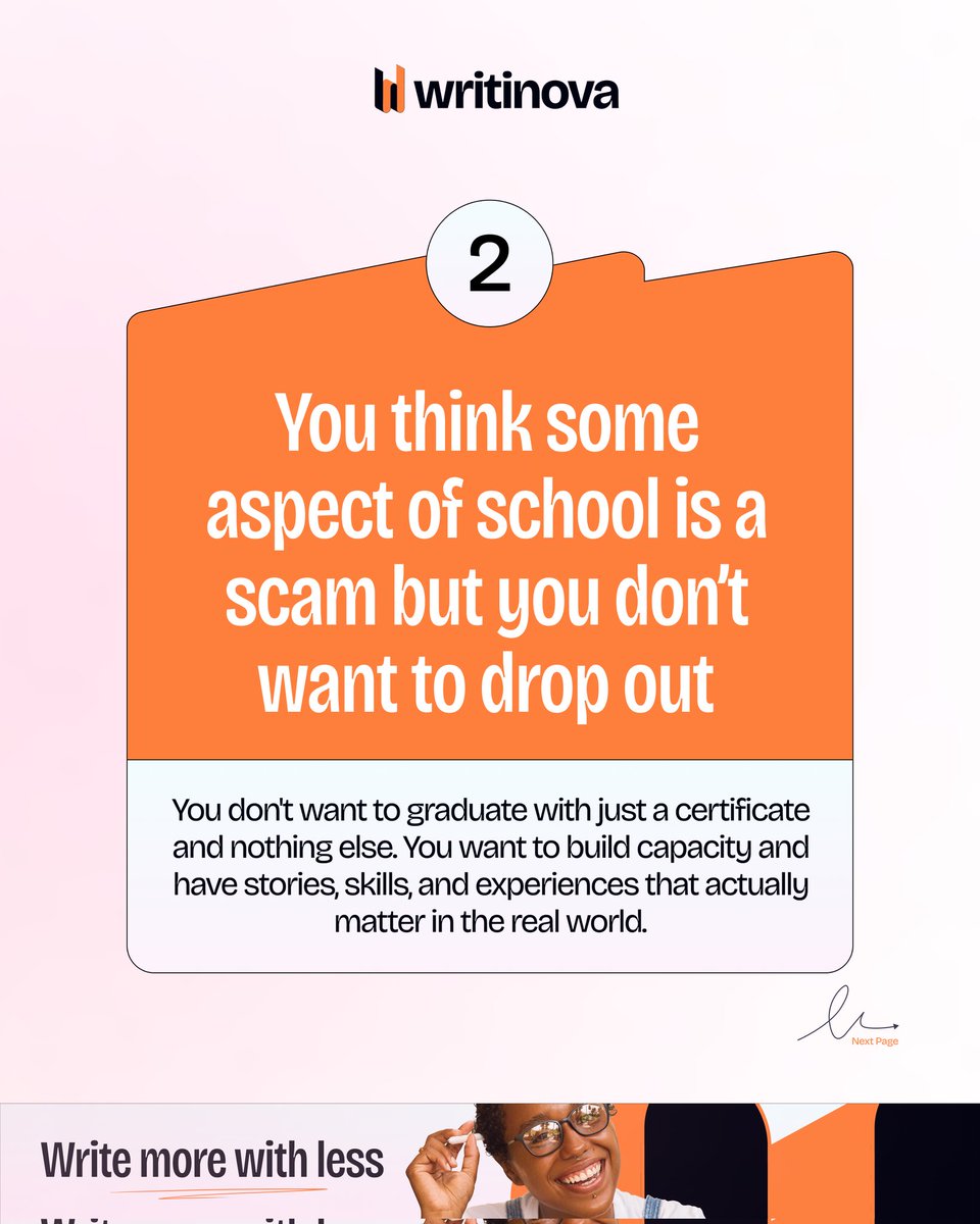 Writinova tweet media