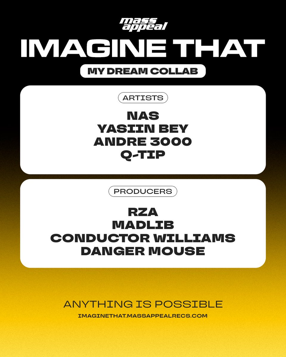 TonDreams's tweet photo. @MassAppeal #IMAGINETHAT https://t.co/aH39zEvbah