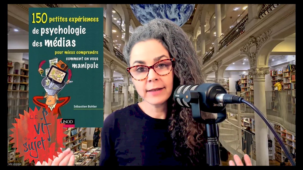 Information ou émotion? Quand les médias empêchent la réflexion

Maintenant disponible en vidéo et mp3, le 2e épisode sur le livre de Sébastien Bohler, «150 petites expériences de psychologie des médias pour mieux comprendre comment on vous manipule».

Nous poussons la réflexion