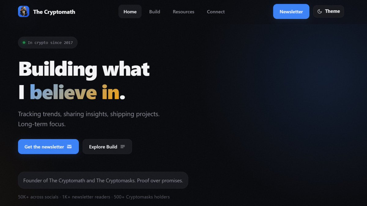 The Cryptomath 🎭 tweet media