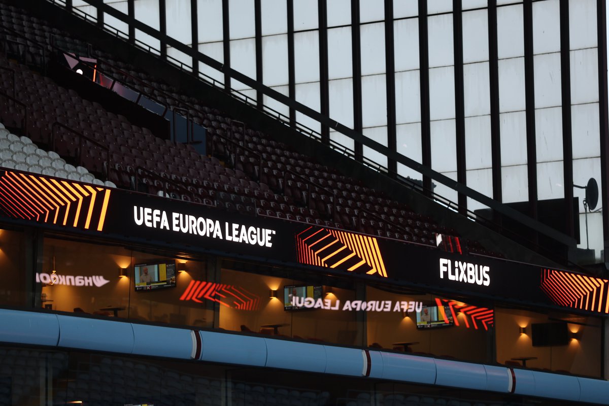 Another European night at Villa Park 🔜