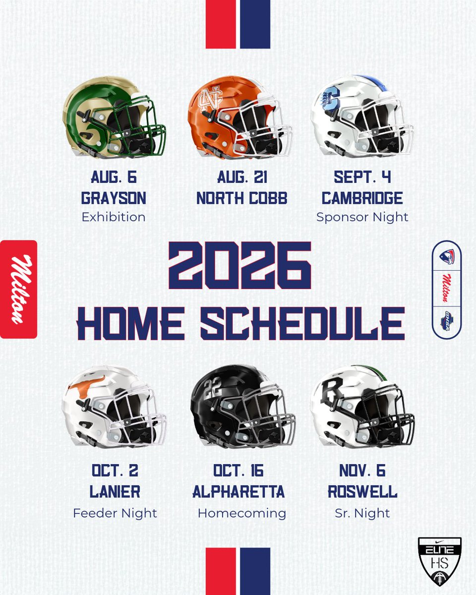 Milton 🦅 Athletics tweet media