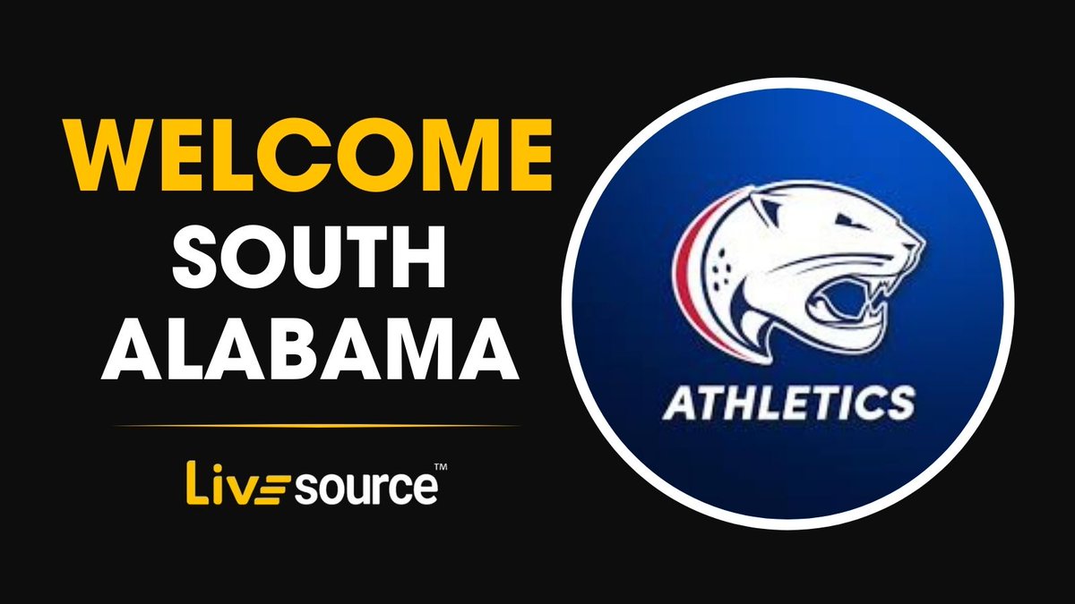 We are excited to welcome <a href="/SouthAlabama/">South Alabama Athletics‼️</a> to the <a href="/LiveSource/">LiveSource</a> family! Looking forward to the launch of their first auction in support of <a href="/SouthAlabamaBSB/">South Alabama Baseball</a>. Stay tuned at bit.ly/JAGSFP. #ThankfulThursday