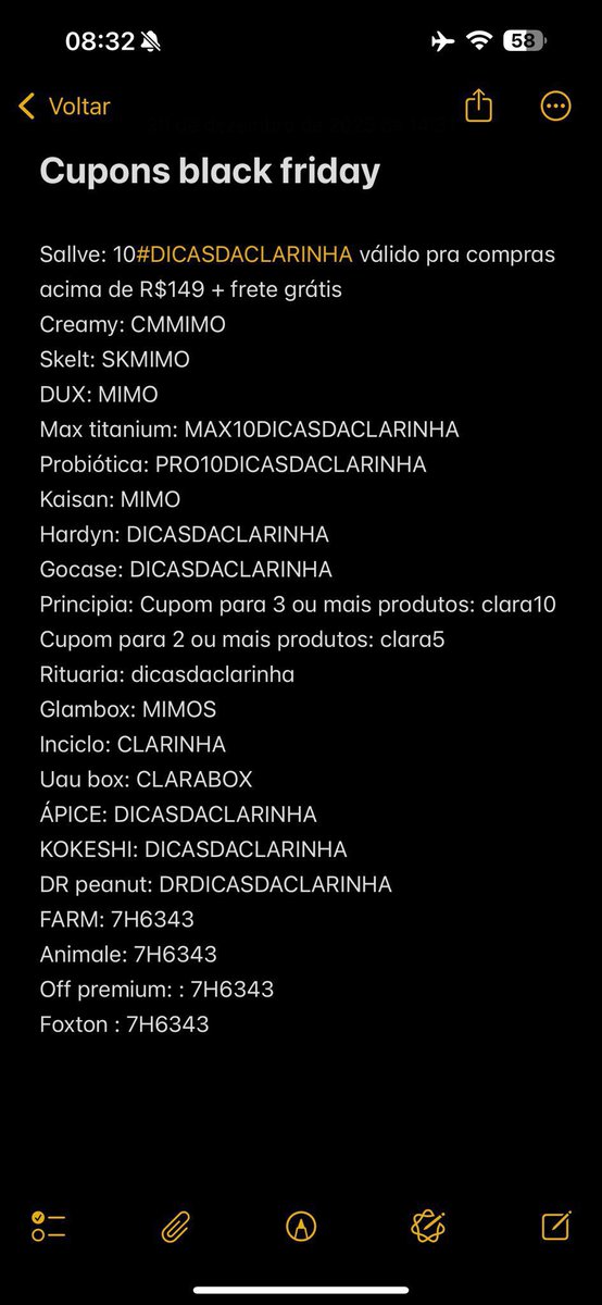 Clara dos cupons tweet media