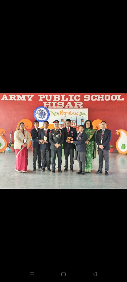 APS_Hisar's tweet photo. Best Class Awards were given on Republic Day for discipline, cleanliness, and teamwork. Congratulations to all winning classes and teachers for excellence. https://t.co/ILae0opdVJ