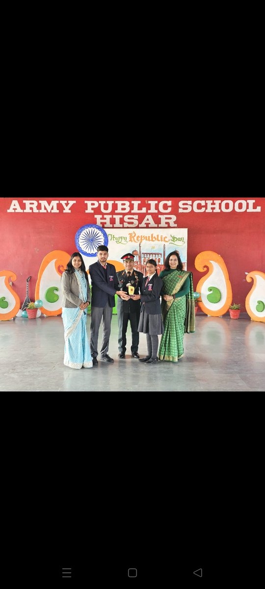 APS_Hisar's tweet photo. Best Class Awards were given on Republic Day for discipline, cleanliness, and teamwork. Congratulations to all winning classes and teachers for excellence. https://t.co/ILae0opdVJ