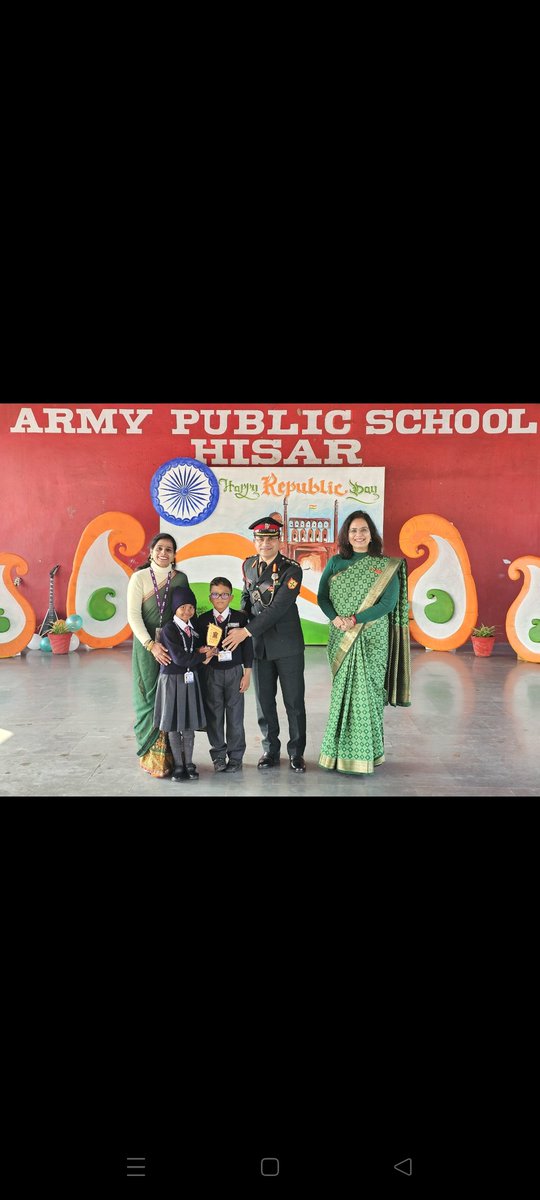 APS_Hisar's tweet photo. Best Class Awards were given on Republic Day for discipline, cleanliness, and teamwork. Congratulations to all winning classes and teachers for excellence. https://t.co/ILae0opdVJ