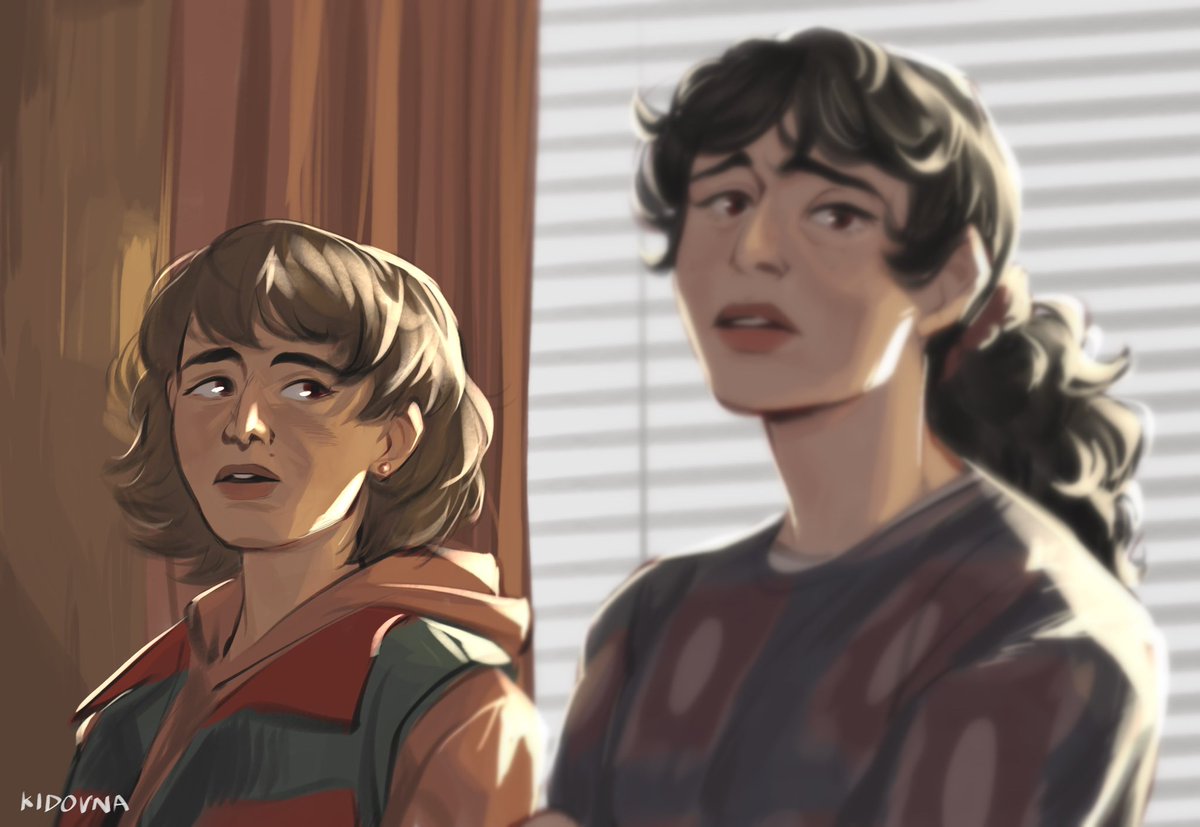 55 min lesbyler sketch because i had one hour to spare #byler
