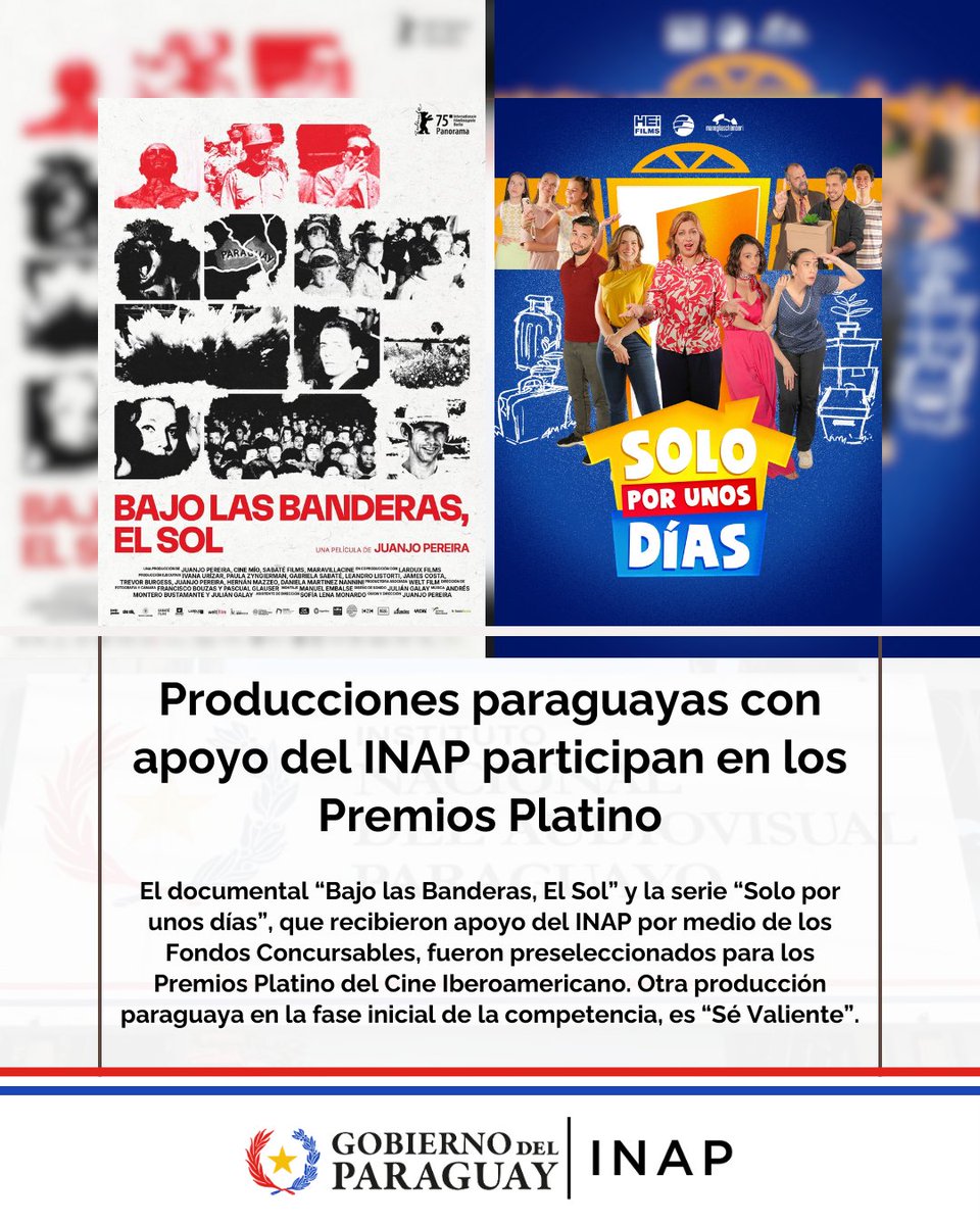 Instituto Nacional del Audiovisual Paraguayo tweet media