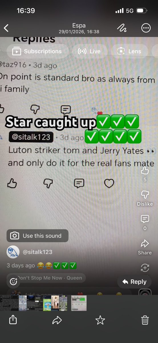 Absolute wrong un this kid. Gets called out about editing comments and then found a way around it by putting his ticks over where it says edited, and concealing which video the comment was under. The level of effort and deceit to keep this charade going is unbelievable.