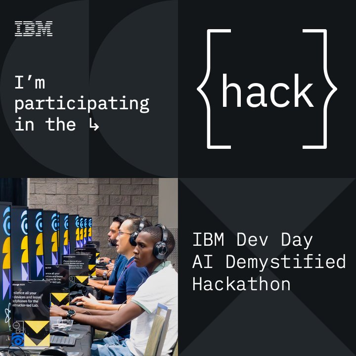 adebare55's tweet photo. #watsonxHackathon https://t.co/kn9klSJf3U