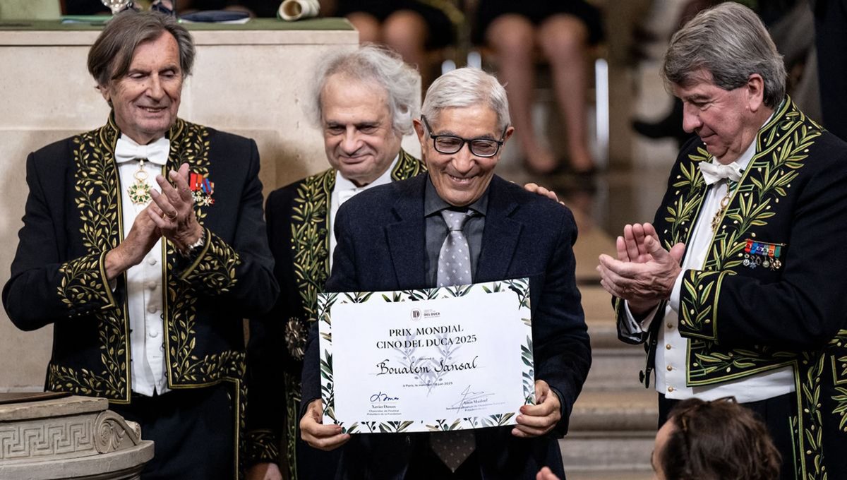 L'écrivain franco-algérien #BoualemSansal vient d’être élu ce jour à l'#AcadémieFrançaise par 25 voix sur 26. Auteur d'une trentaine de romans, nouvelles et essais, il a reçu le grand prix du roman de l'Académie française en 2015 et le Prix mondial Cino Del Duca en 2025.