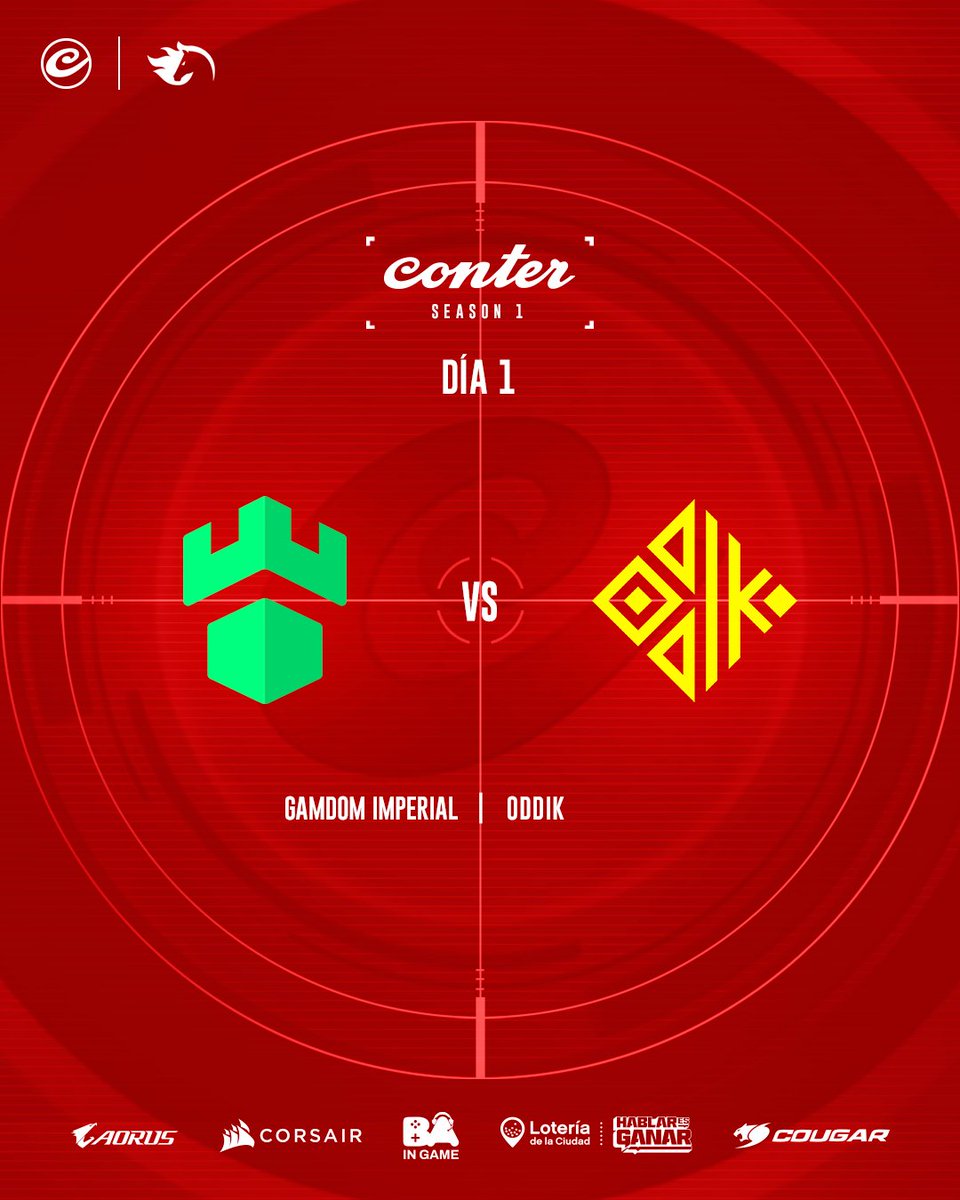 CronicaGaming's tweet photo. 🔴 SE DEFINE EL GRUPO A

@imperialesports 🆚 @ODDIKgg 
@zingarogaming 🆚 @bhbountyhunters 

📺 https://t.co/ps8hBrrpk5 

#FiReCONTERSeason1 #FirmesJuntoAlCS https://t.co/3JUlaiyHHD