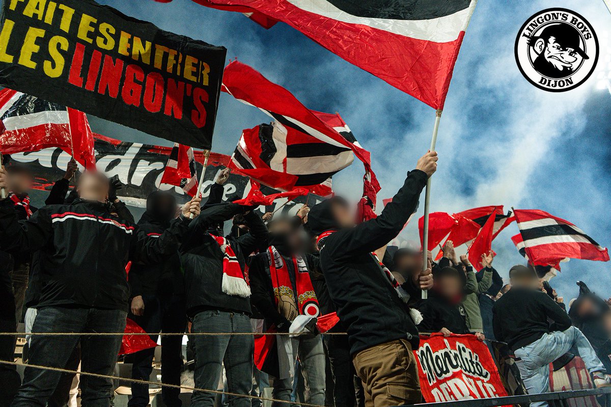 lingons_boys's tweet photo. FC Rouen 0-0 Dijon FCO (J18 - 24/01/2026)

120 Lingon's étaient présents à Rouen pour soutenir nos joueurs sur la pelouse du leader. Un soutien durant 95 minutes précédé d'une animation à l'entrée des joueurs.

Suite du championnat dès demain avec la réception de Saint-Brieuc ! https://t.co/1wBNoCGoO0