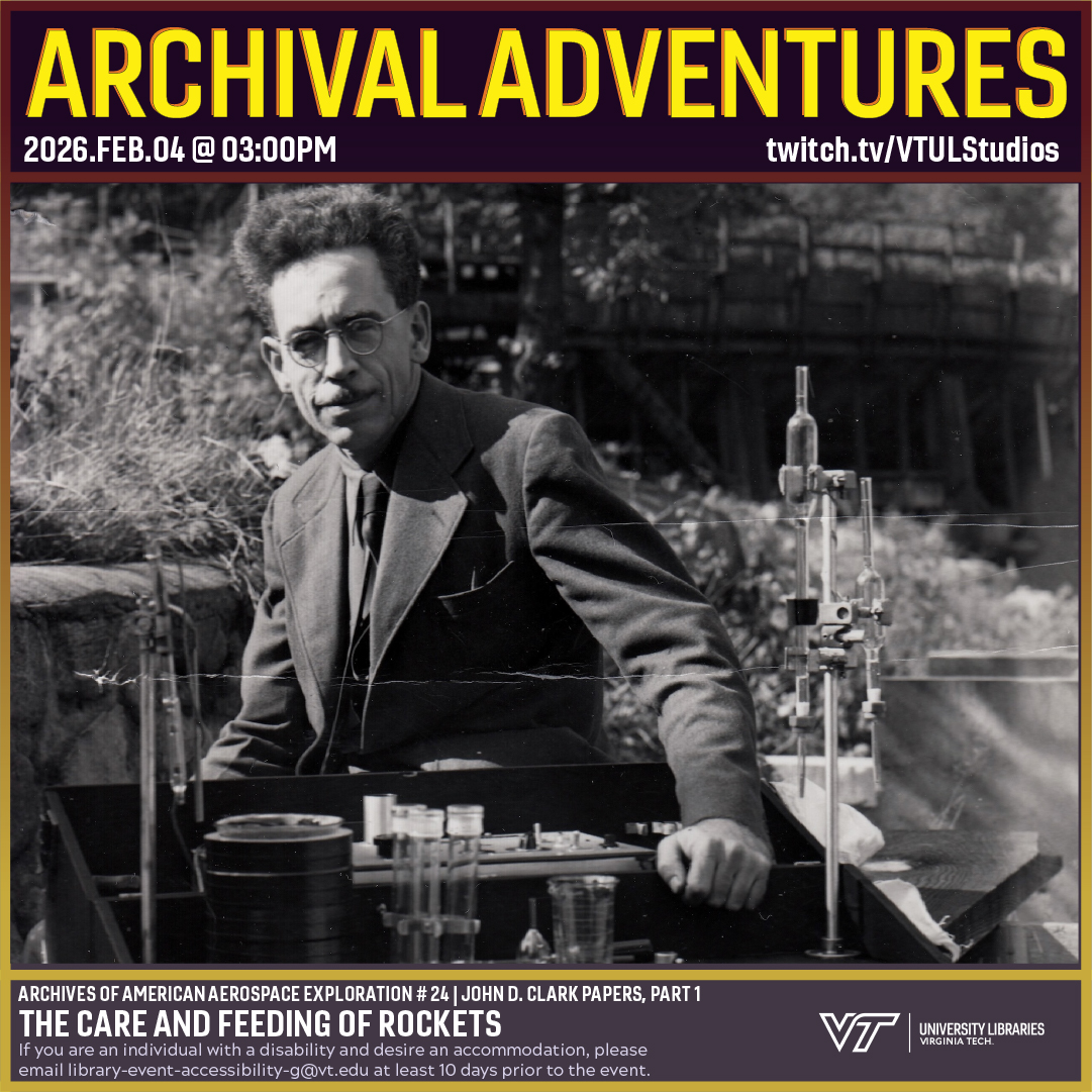 VT Special Collections and University Archives tweet media