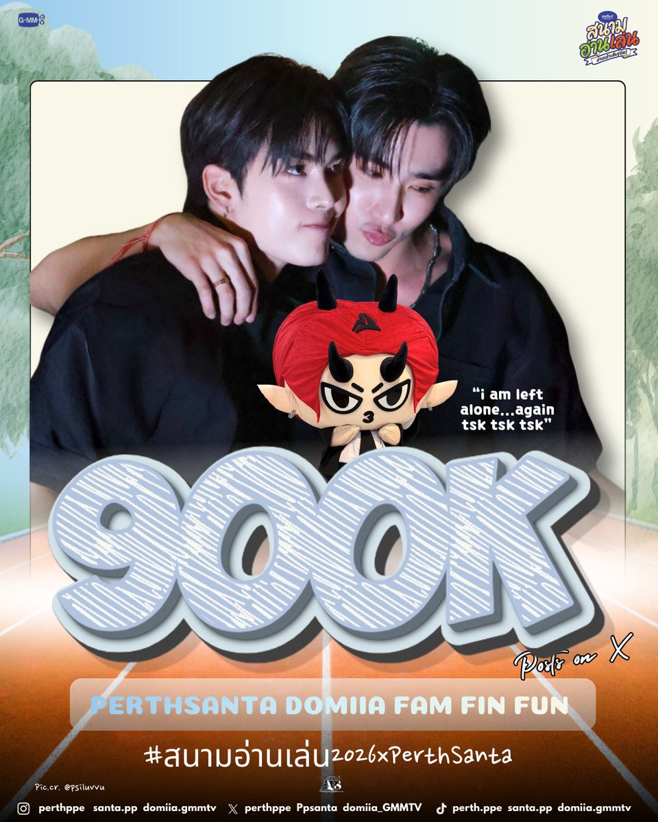 ☆ Congratulations to PerthSanta for reaching 900K posts on X