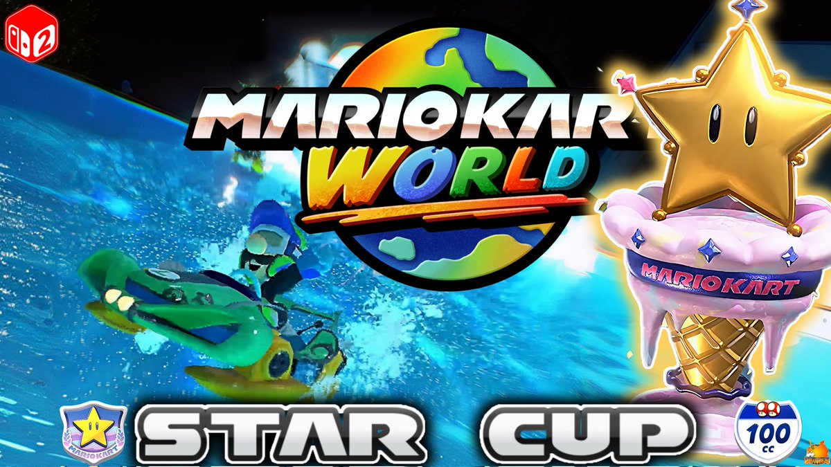 DarthKafka's tweet photo. 🏆 MARIO KART WORLD
(Nintendo EPD, 2025)
⭐ COPA ESTRELLA
🏁 100cc
https://t.co/RRXQ9Eig74
#MarioKart #MarioKartWorld #Nintendo #NintendoSwitch #Switch #Switch2 #StarCup #100cc https://t.co/kdDqHN9Xgc