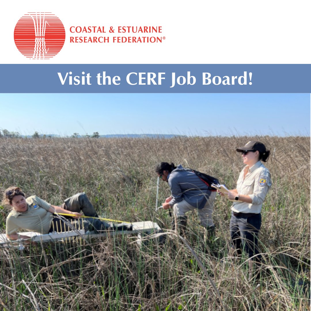 Coastal & Estuarine Research Federation (CERF) tweet media