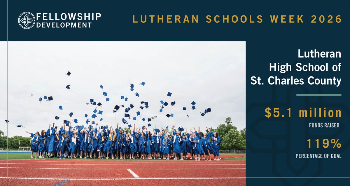 Lutheran Schools Week 2026:<a href="/LutheranCougars/">Lutheran Cougars</a> partnered with Fellowship Development, raising over $3M to expand classrooms, labs, athletic spaces and more to support their growing Christ-centered community. Read more: tinyurl.com/lutheranhighca…
