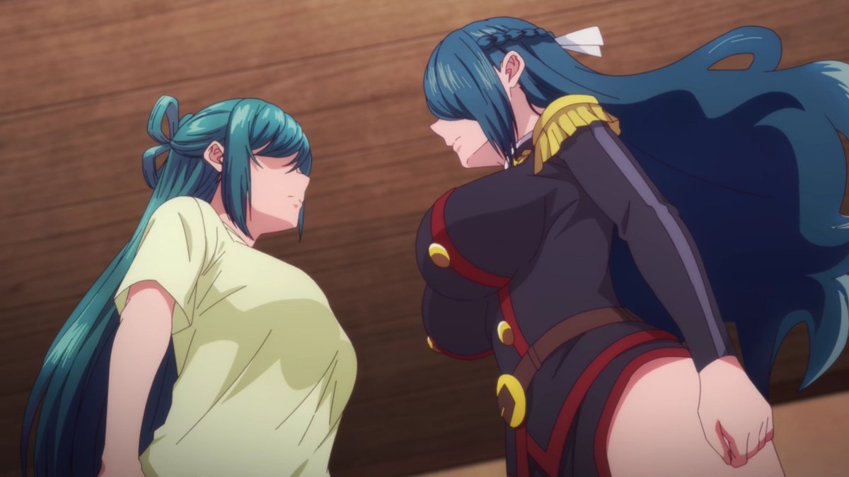 We're officially entering Azuma banquet arc next week. 

I will be there for Himari vs Fubuki no matter what. Hopefully Passione cooks 🌹

#まとスレ #mabotai_kohobu 
#魔都精兵のスレイブ