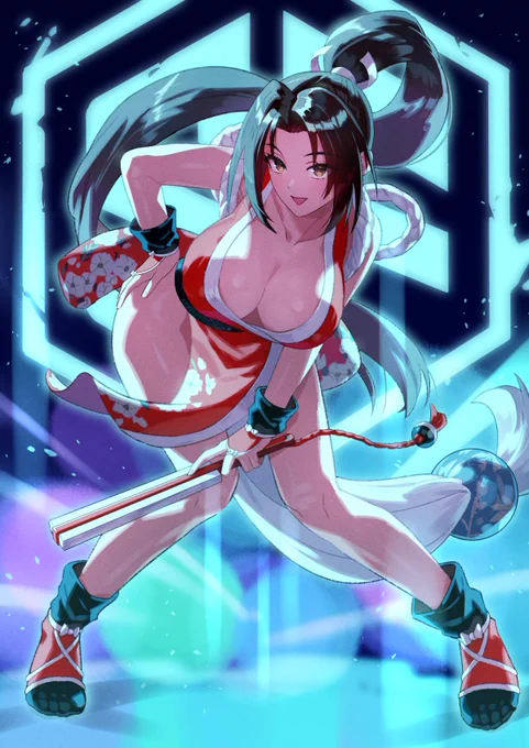 不知火舞 (加筆) #格ゲーキャラ描こうぜ