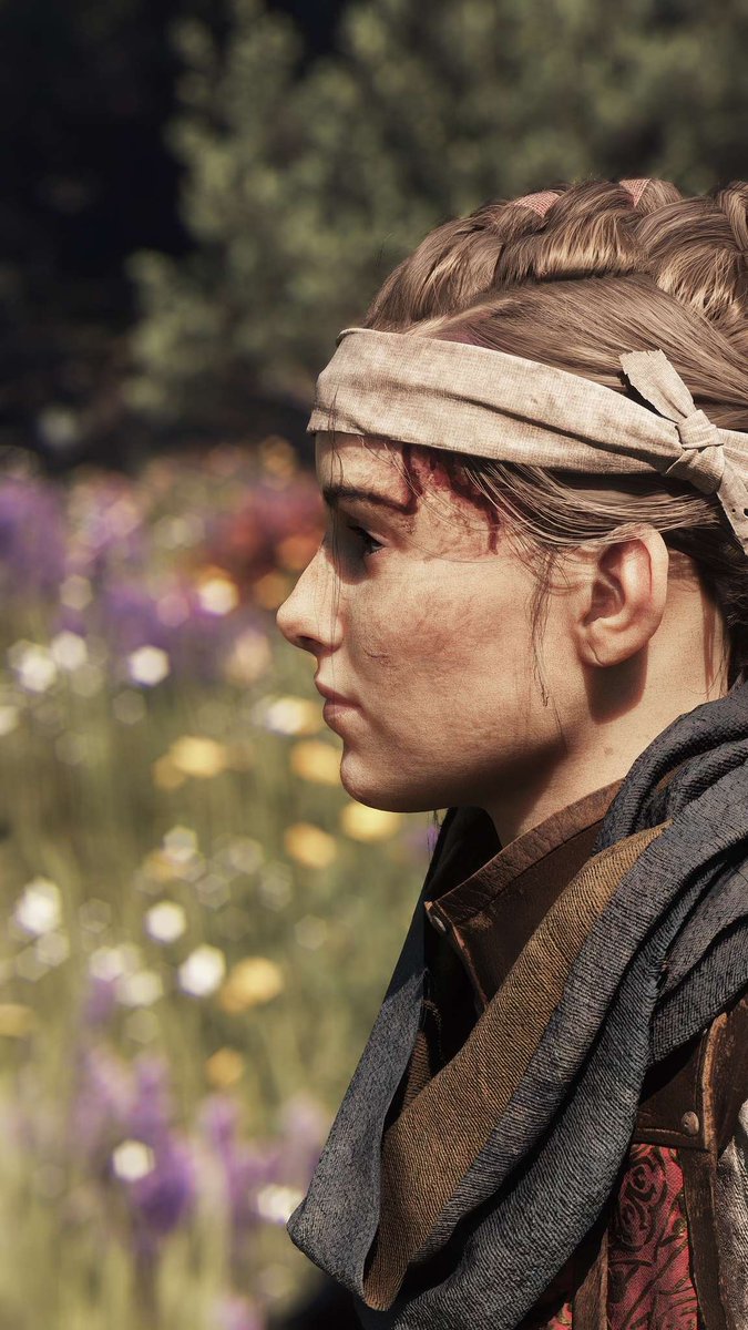 TheOldestHunter's tweet photo. افتح الصور وتأمل جمال المظلومة A Plague's Tale ❤️ https://t.co/A6JnLWSrbl
