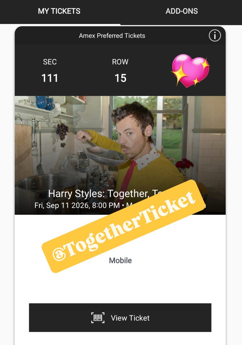 Together, Together Tickets tweet media