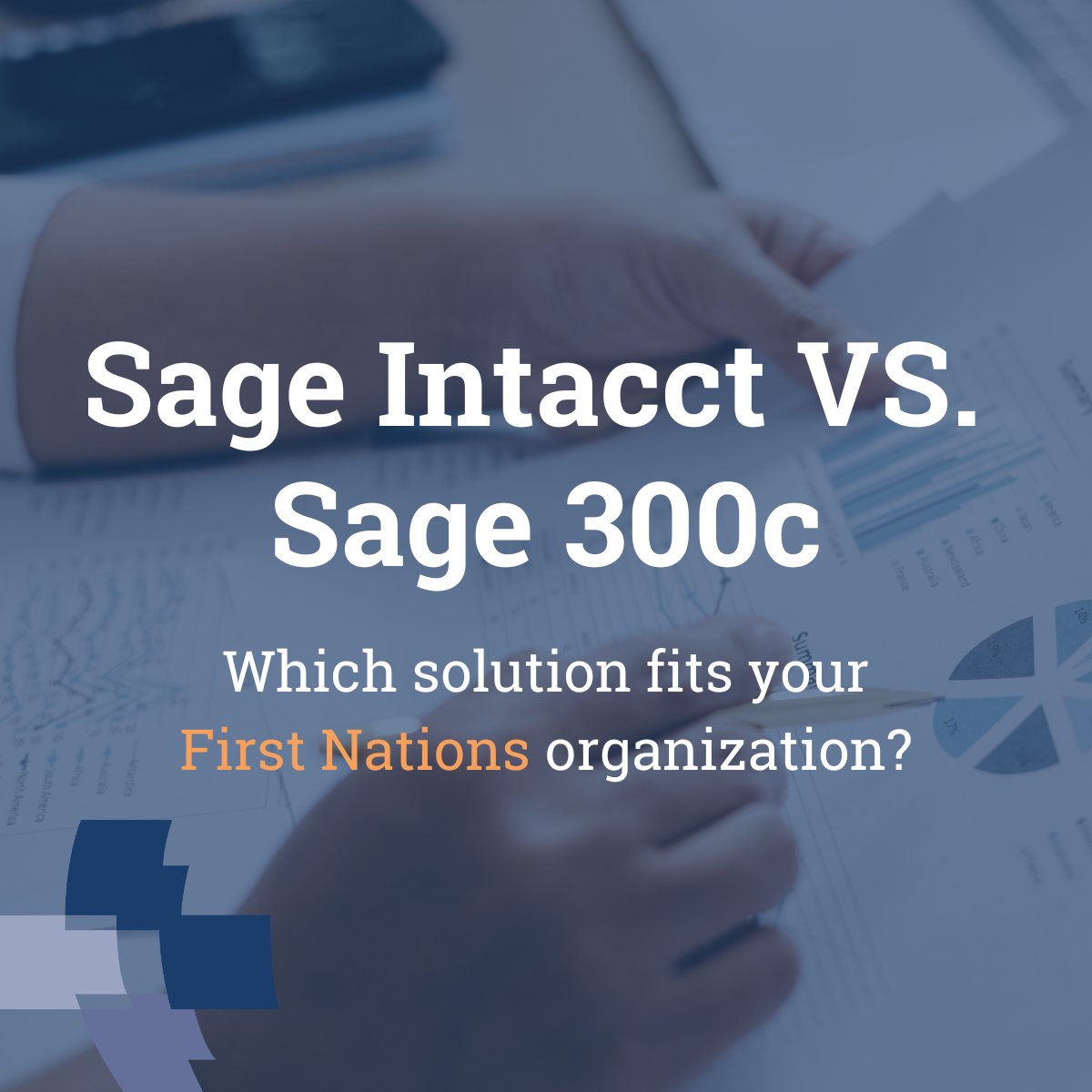 "Should we use Sage Intacct or Sage 300c?"

We get this question a lot from First Nations organizations.

The truth? Both work. Intacct's cloud-based with custom dashboards. Sage 300c has built-in payroll and hosting flexibility.

It's about what fits your team and goals.