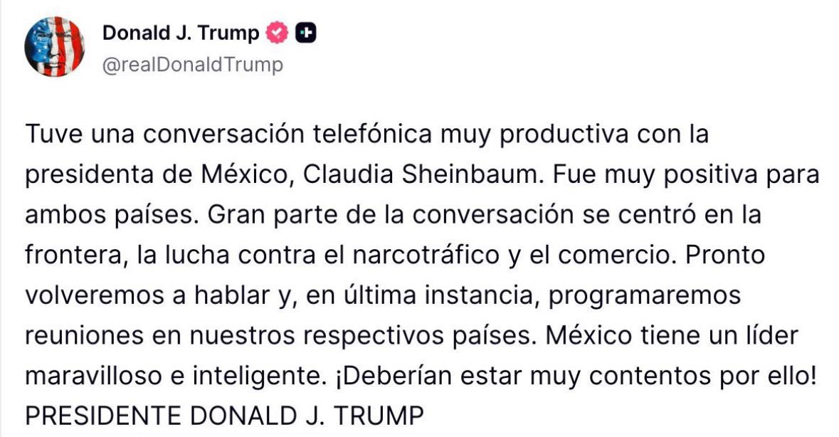 arturoavila_mx's tweet image. Tenemos una líder maravillosa e inteligente, no lo digo yo, lo dice Trump.