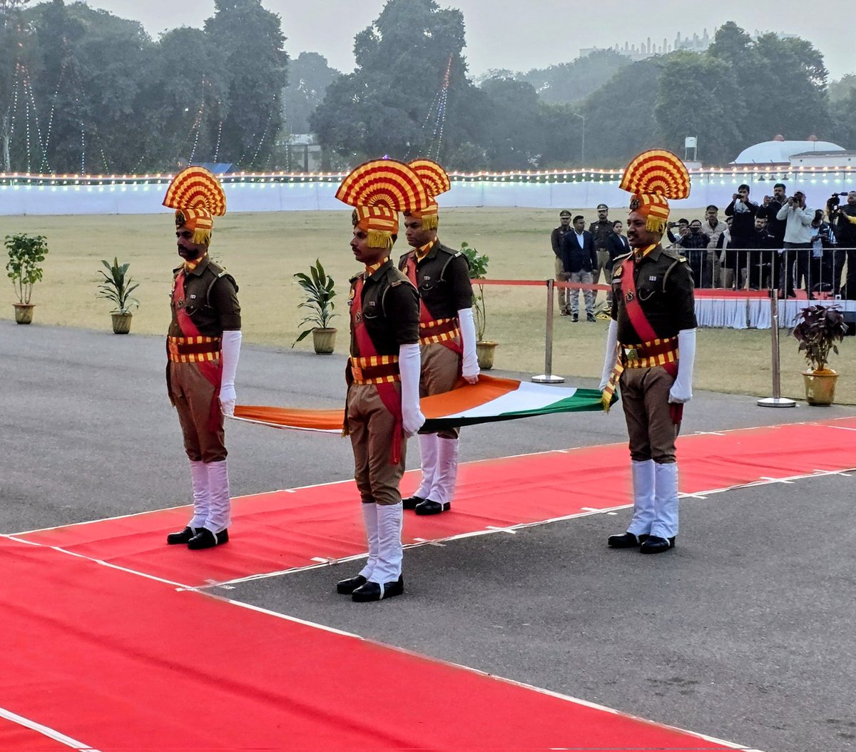 prakashdips's tweet image. ' Beating the Retreat 'officially denotes end of Republic Day festivities..
Attended Beating the Retreat ceremony at Police Lines, Lucknow where Hon.ble Governor of UP was Chief Guest.
#BeatingTheRetreat
#RepublicDay
#UPPolice