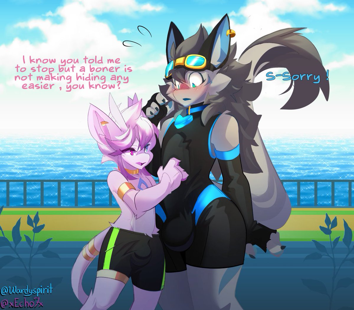 A little Art collab with <a href="/WardySpirit/">WardySpirit</a> Novu and My Echo Spirit