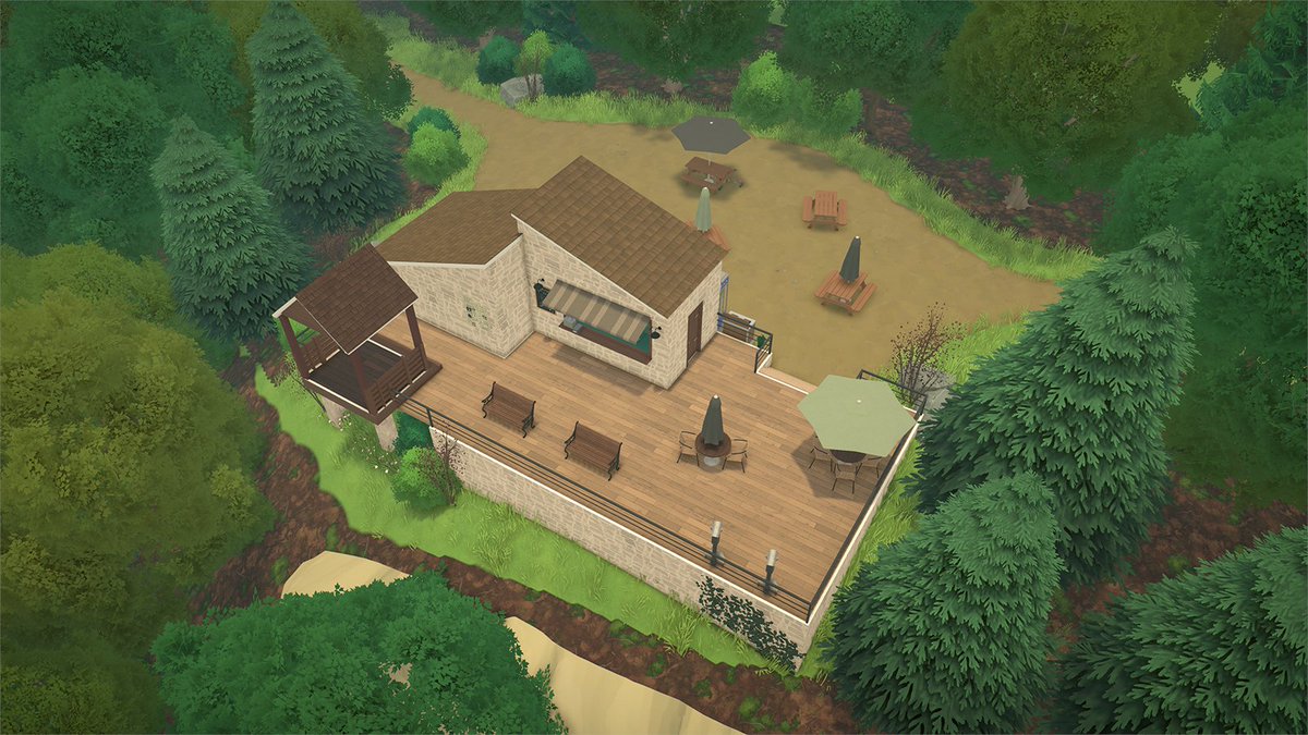 ParalivesGame's tweet image. we are polishing the town and its different areas 🤩 here is the mountain side!