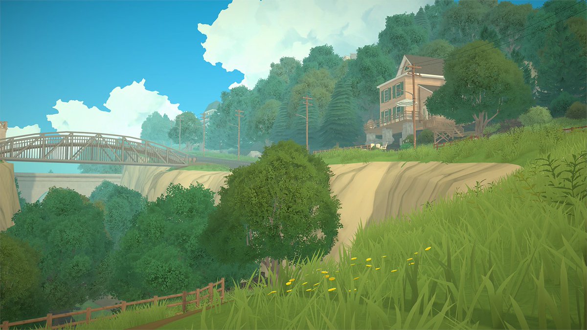 ParalivesGame's tweet image. we are polishing the town and its different areas 🤩 here is the mountain side!