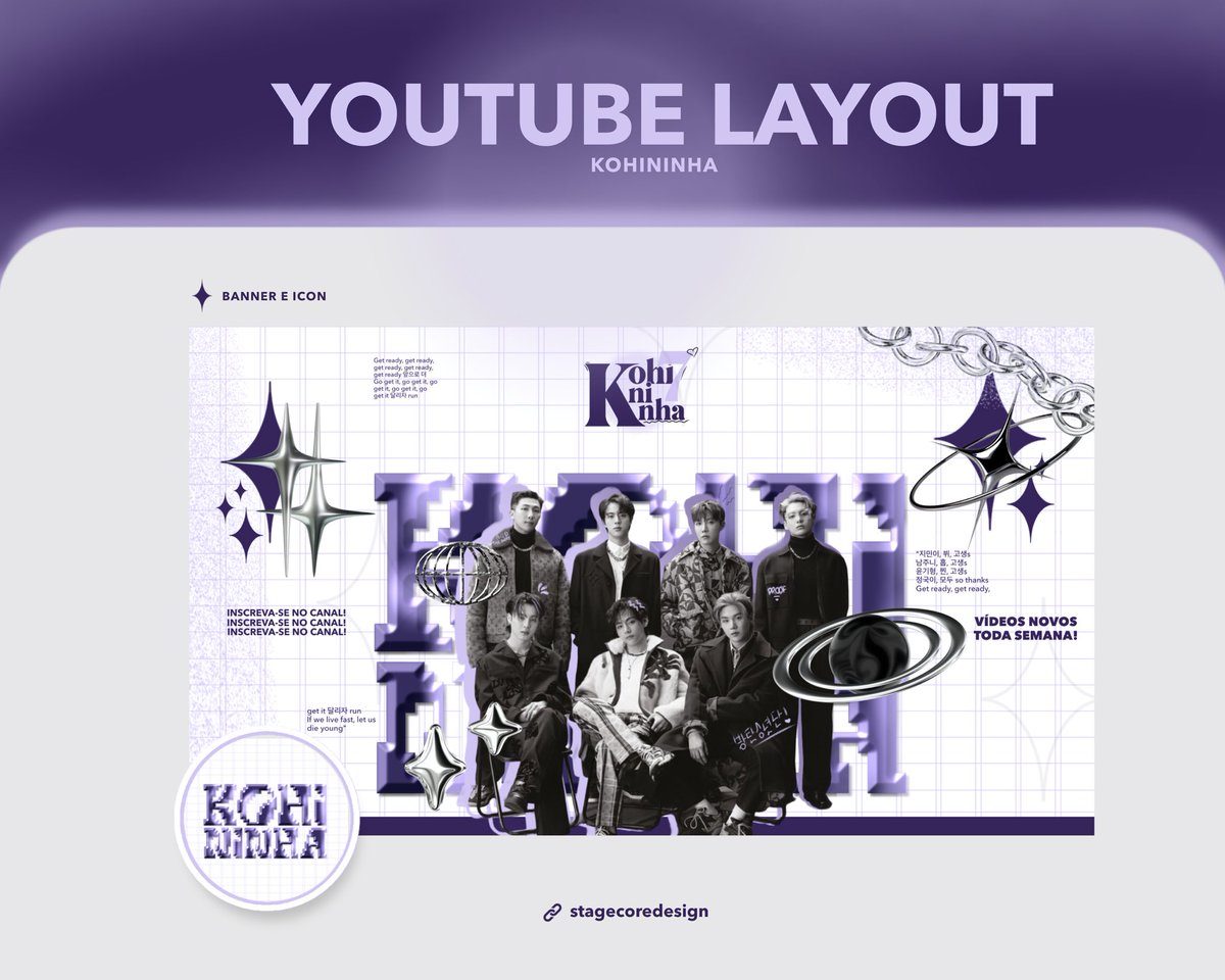 stagecoredesign's tweet photo. ✦   ENTREGA: PACOTE X e YOUTUBE LAYOUT
✦   DESTINATÁRIO: @kohininha 

Foi um prazer fazer parte disso!
por STAGECORE DESIGN! ✨ https://t.co/xQ9wTrzASx
